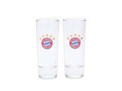 Bayern Mnichov sada 2 panáků 5 stars logo