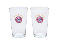 Bayern Mnichov set skleniček fan glass