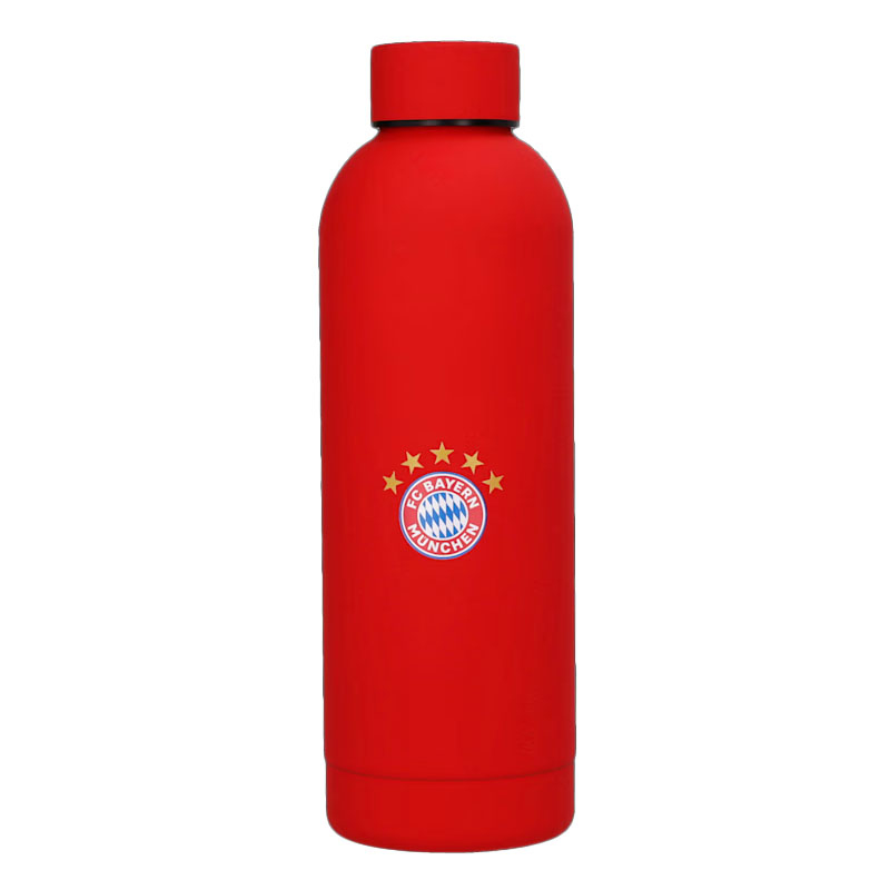 Bayern Mnichov láhev na pití red - Bayern Mnichov sklenice, hrníčky, misky