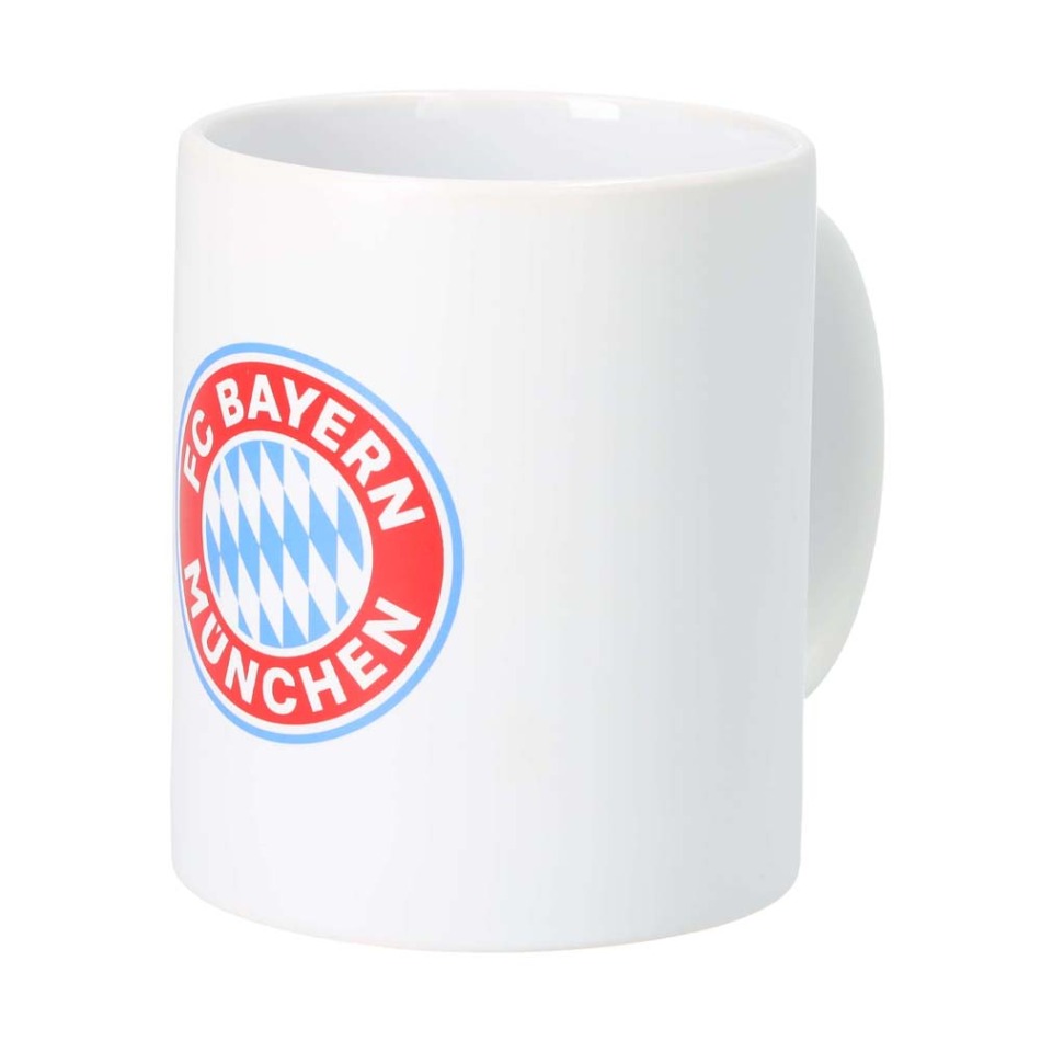 Bayern Mnichov hrníček Tasse white - Bayern Mnichov sklenice, hrníčky, misky