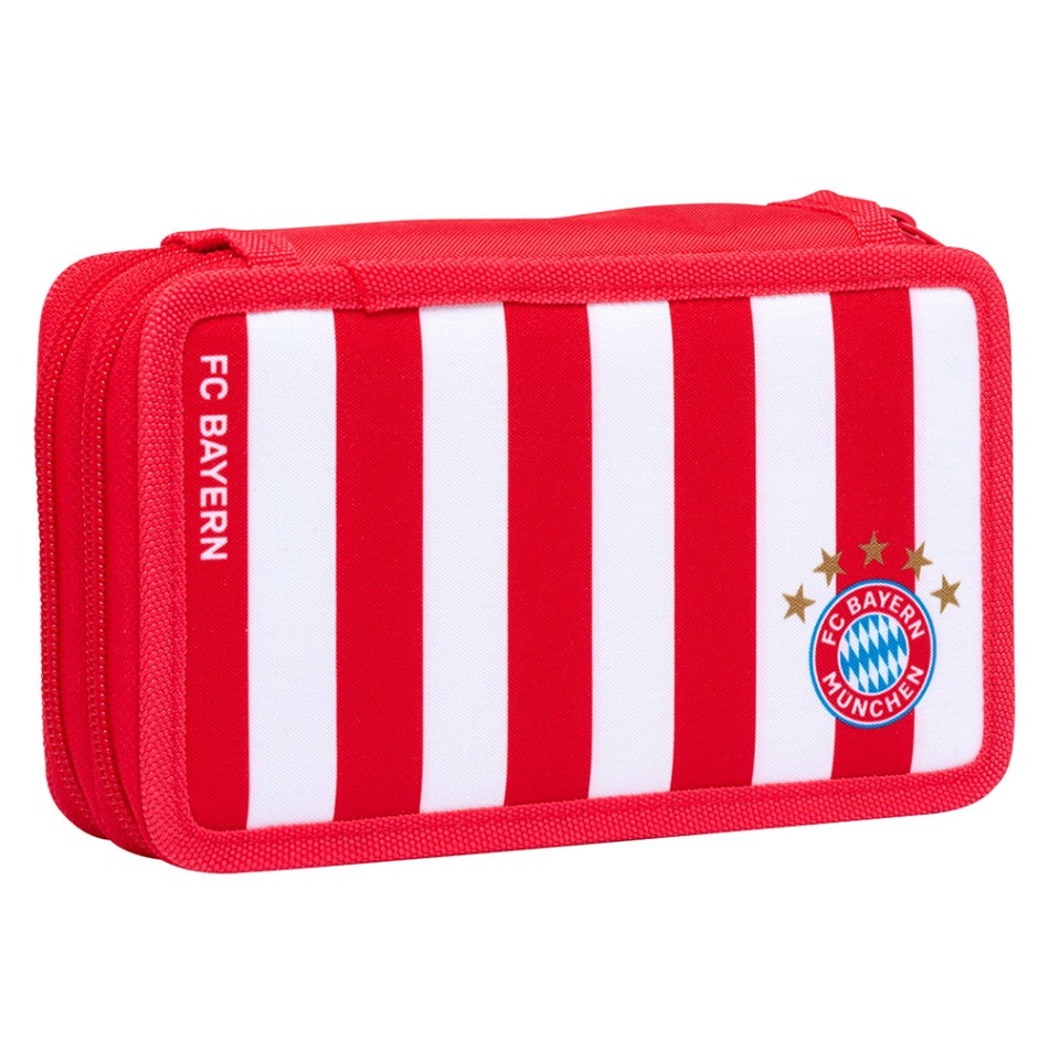 Bayern Mnichov dvojitý penál Full Stripe - Bayern Mnichov školní a&nbsp;kancelářské potřeby