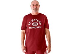 Bayern Mnichov pánské tričko 1900 bordeaux