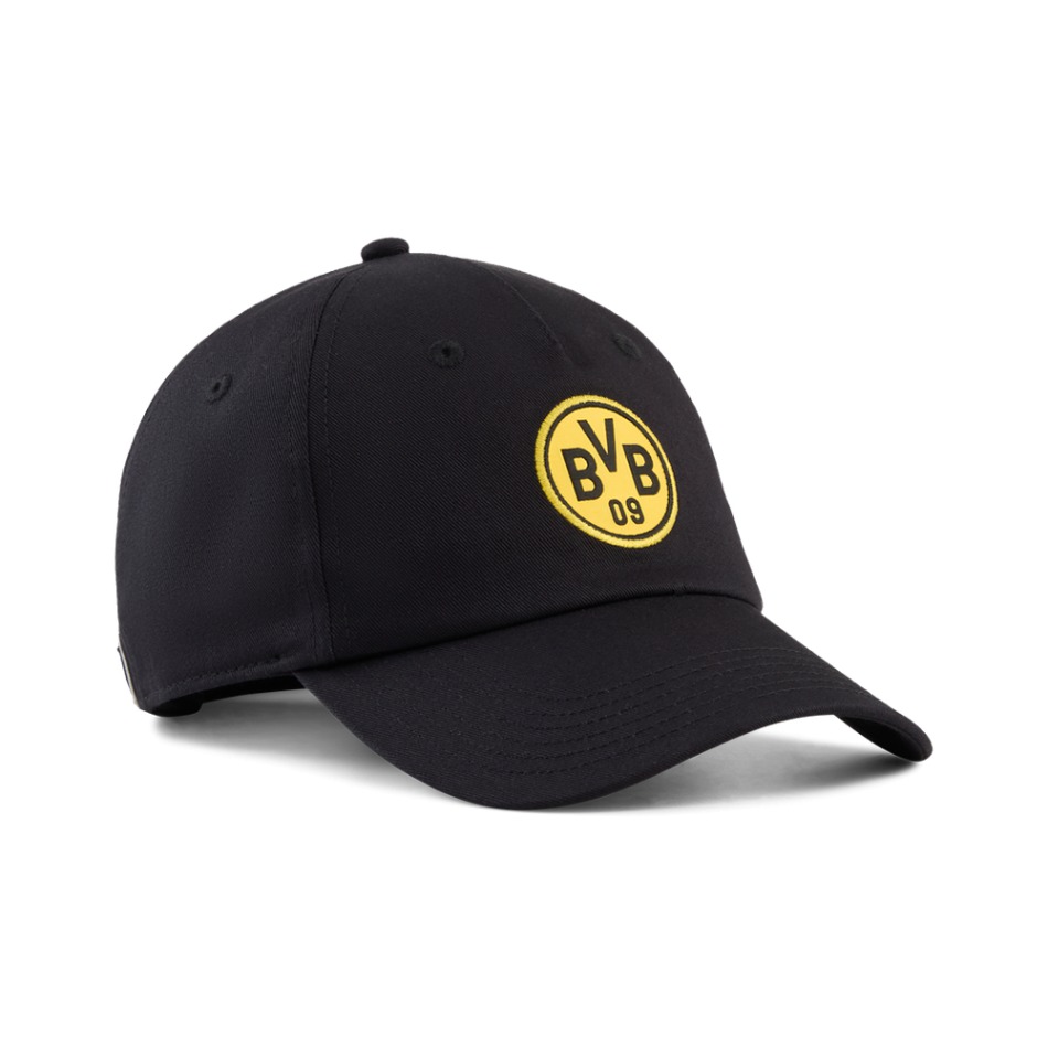 Kšiltovka BORUSSIA DORTMUND Essential black - Borussia Dortmund kšiltovky, čepice, rukavice