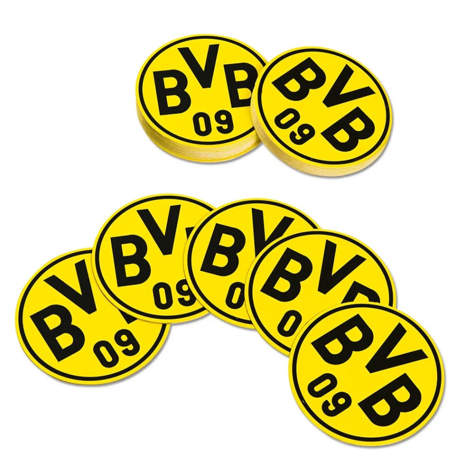 Borussia Dortmund podtácky 50pcs yellow - Borussia Dortmund ostatní suvenýry