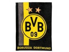 Borussia Dortmund fleecová deka Stripe