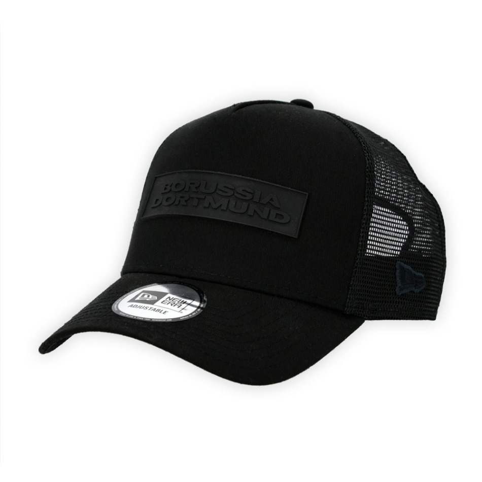 Borussia Dortmund čepice baseballová kšiltovka Trucker black - Borussia Dortmund šály, čepice, rukavice