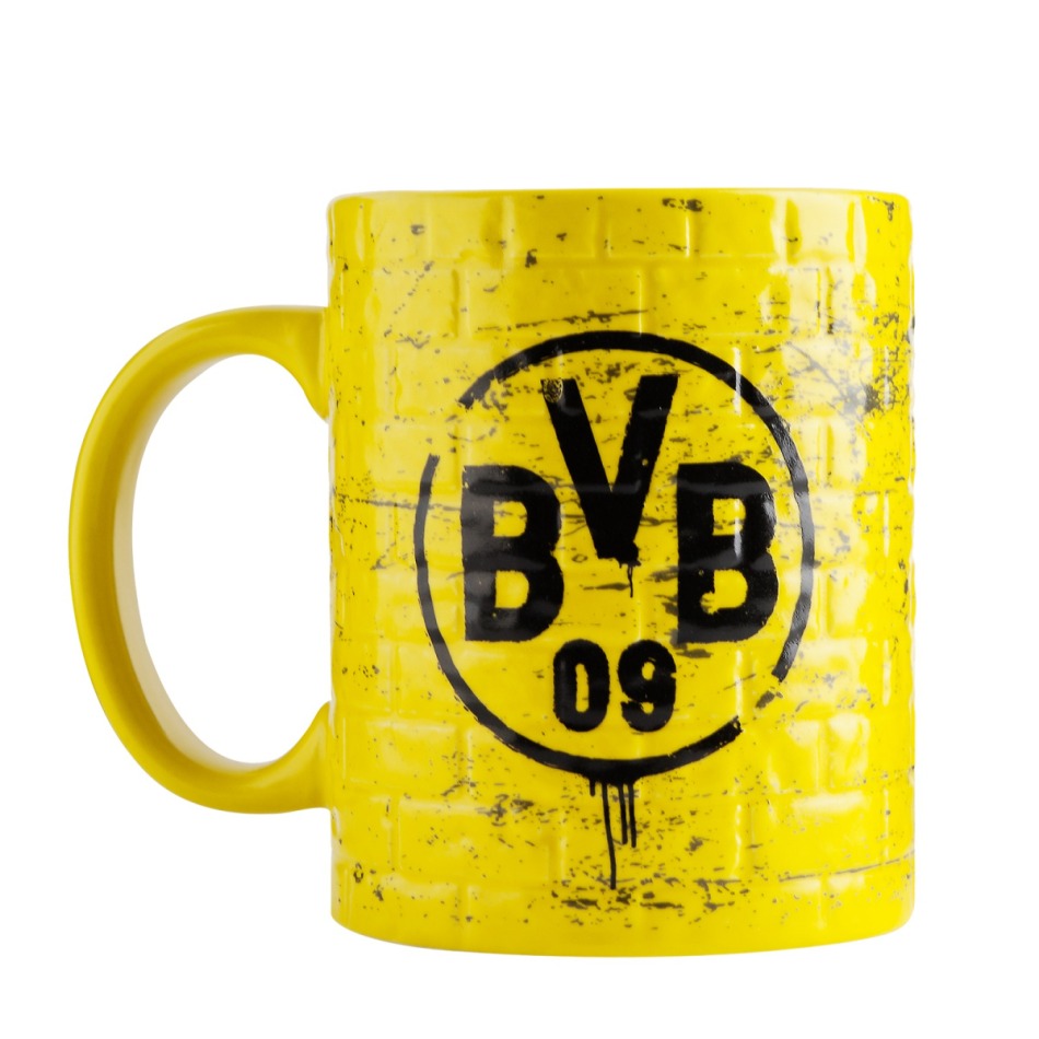 Borussia Dortmund hrníček yellow wall - Borussia Dortmund sklenice, hrníčky, misky