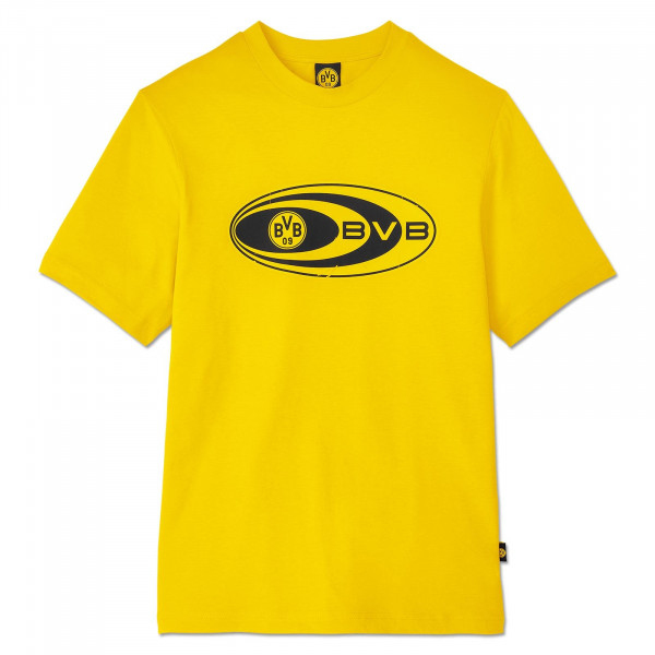 Borussia Dortmund pánské tričko Retro yellow