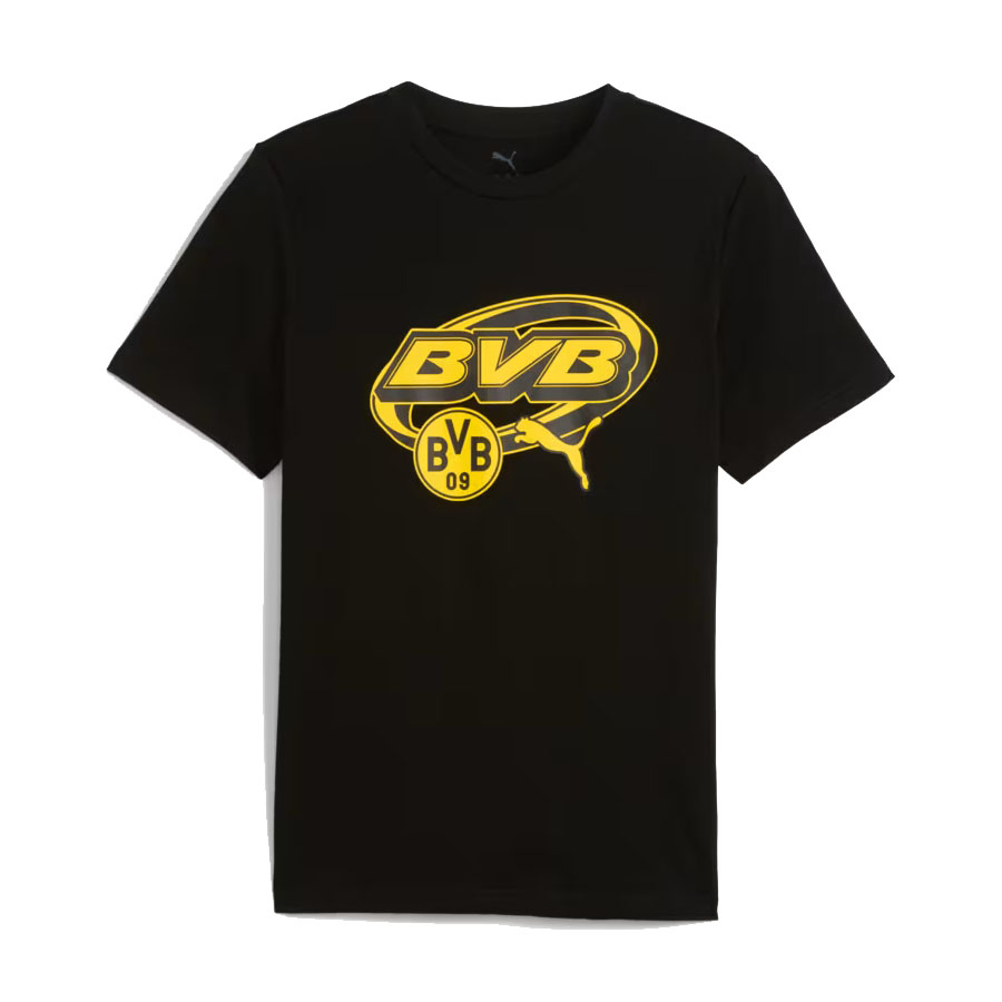 Borussia Dortmund pánské tričko FtblCulture black - Borussia Dortmund trička, polo trička, košile