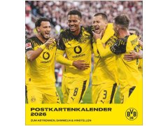Borussia Dortmund kalendář 2026 Postcard