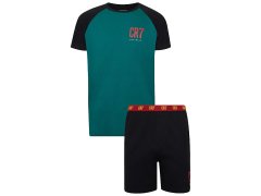 Cristiano Ronaldo pánské pyžamo CR7 Short teal