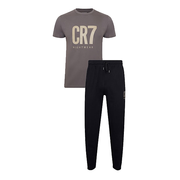 Cristiano Ronaldo pánské pyžamo CR7 Combi brown - Cristiano Ronaldo