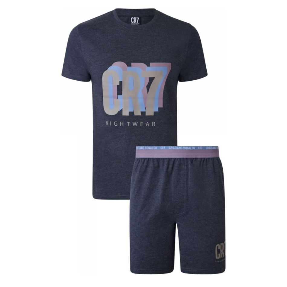 Cristiano Ronaldo pánské pyžamo CR7 Short trio - Cristiano Ronaldo