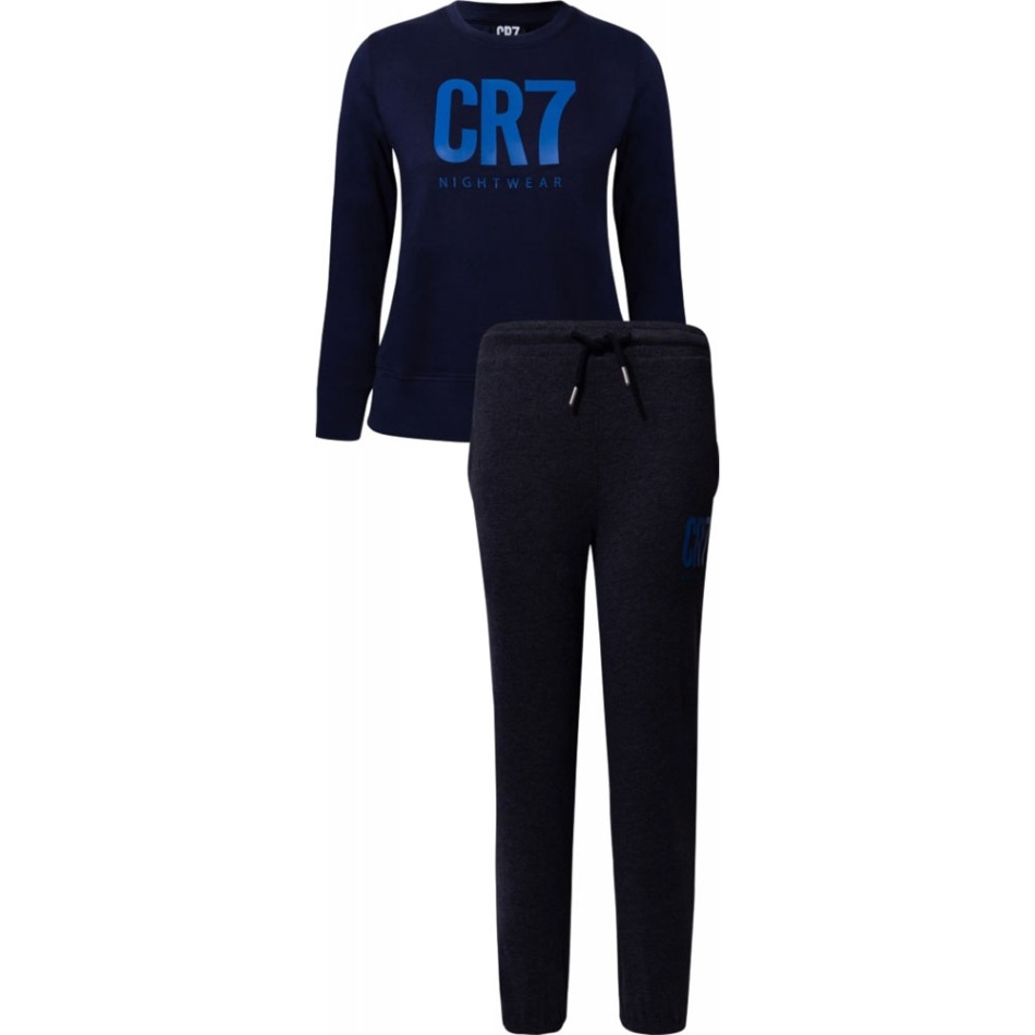 Cristiano Ronaldo dětské pyžamo CR7 Long navy - Cristiano Ronaldo