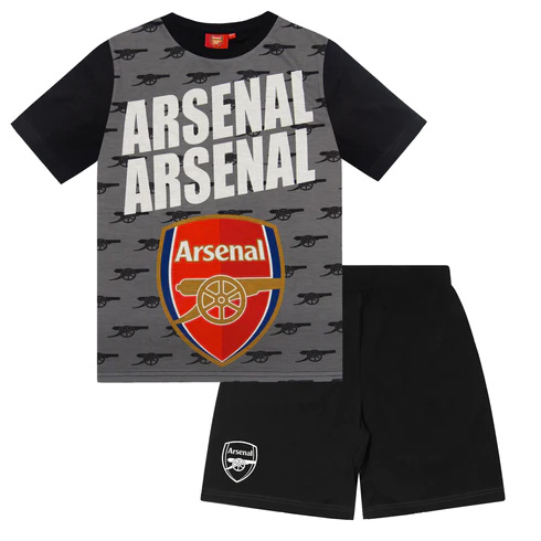 FC Arsenal dětské pyžamo Text