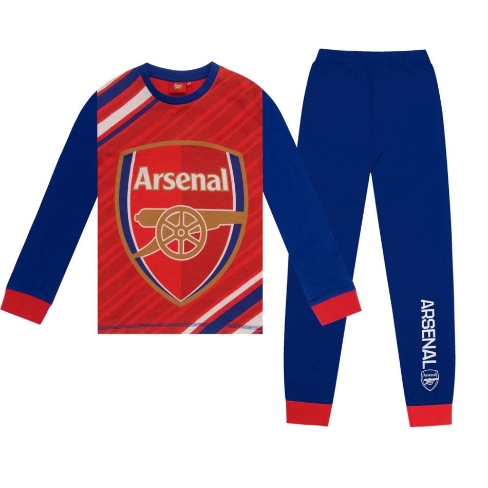 FC Arsenal dětské pyžamo Long red - FC Arsenal dětské oblečení
