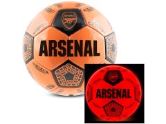 FC Arsenal fotbalový míč LED Glow Football - size 5