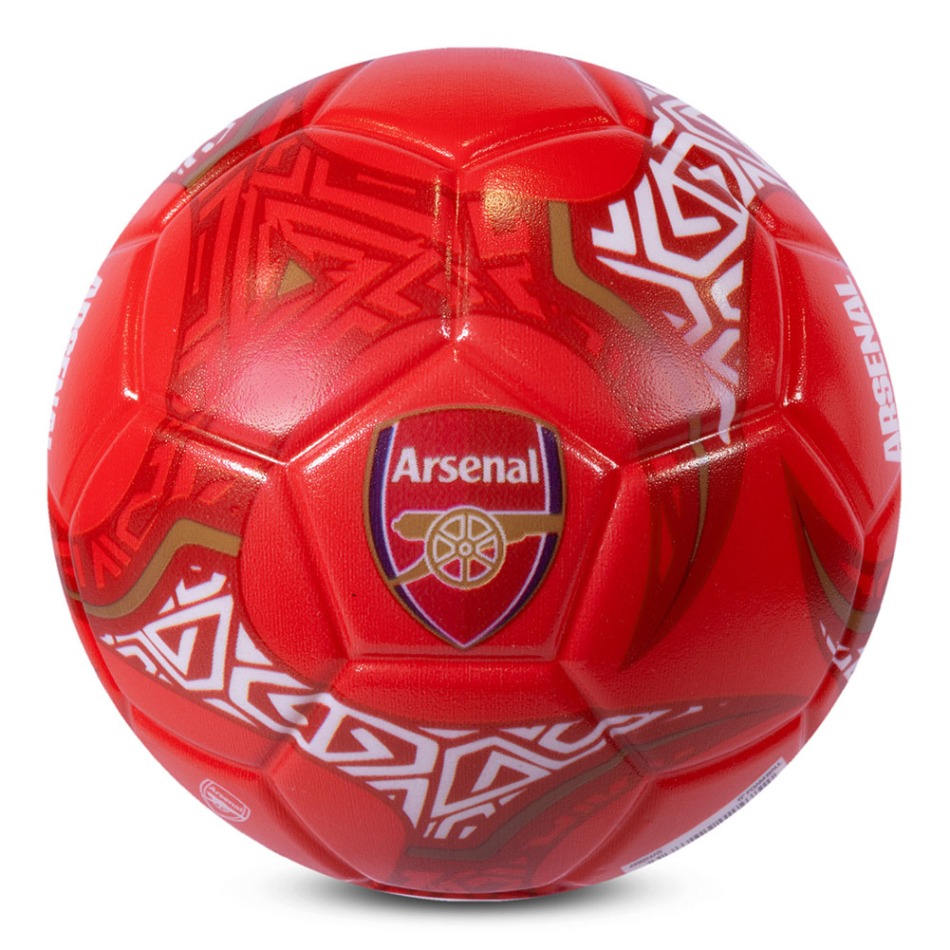 FC Arsenal míč 6 inch Foam Football - FC Arsenal fotbalové vybavení