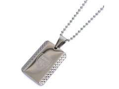 FC Arsenal řetízek na krk se psí známkou Patterned Dog Tag & Chain