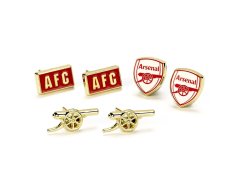 FC Arsenal sada náušnic three unique designs