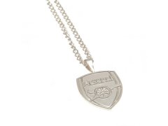 FC Arsenal přívěšek na krk Silver Plated Pendant & Chain XL