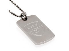 FC Arsenal řetízek na krk se psí známkou Engraved Dog Tag & Chain