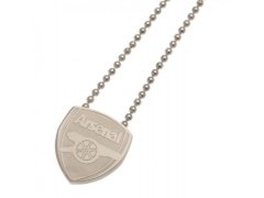FC Arsenal řetízek na krk s&nbsp;přívěškem Stainless Steel Pendant & Chain