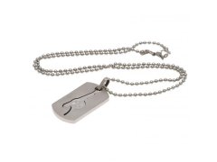 FC Arsenal řetízek na krk se psí známkou Dog Tag & Chain CO GN