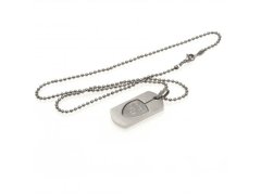 FC Arsenal řetízek na krk se psí známkou Dog Tag & Chain CO CR