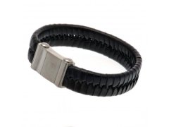 FC Arsenal kožený náramek Single Plait Leather Bracelet