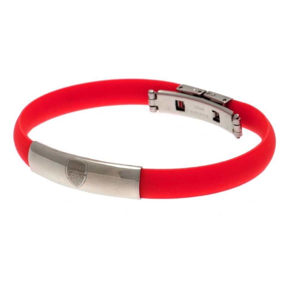 FC Arsenal silikonový náramek Colour Silicone Bracelet - FC Arsenal klíčenky, náramky, šperky