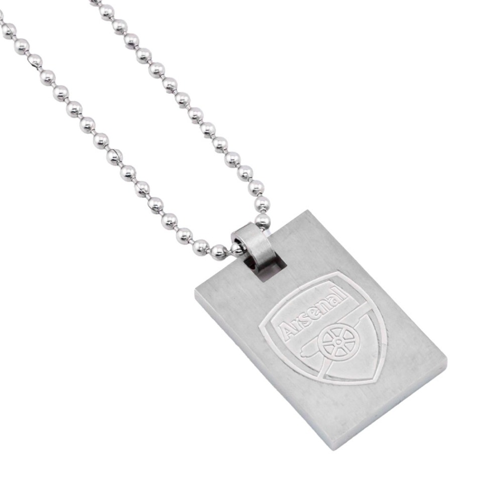 FC Arsenal řetízek na krk se psí známkou Dog Tag & Chain