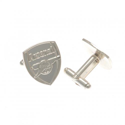 FC Arsenal manžetové knoflíčky Silver Plated Cufflinks CR - FC Arsenal klíčenky, náramky, šperky