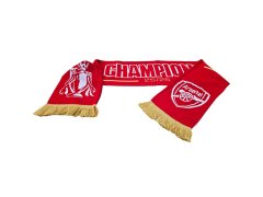 FC Arsenal zimní šála Gold Premier League Champions 25/26