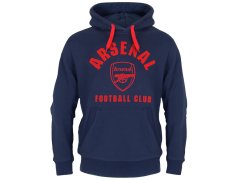 FC Arsenal pánská mikina s kapucí Round navy