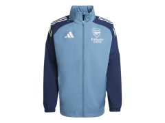 FC Arsenal pánská bunda s&nbsp;kapucí Allweather blue