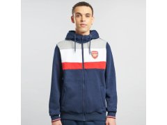 FC Arsenal pánská mikina s kapucí Full Zip colour