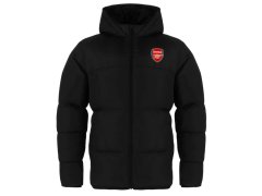 FC Arsenal pánská zimní bunda Quilted black