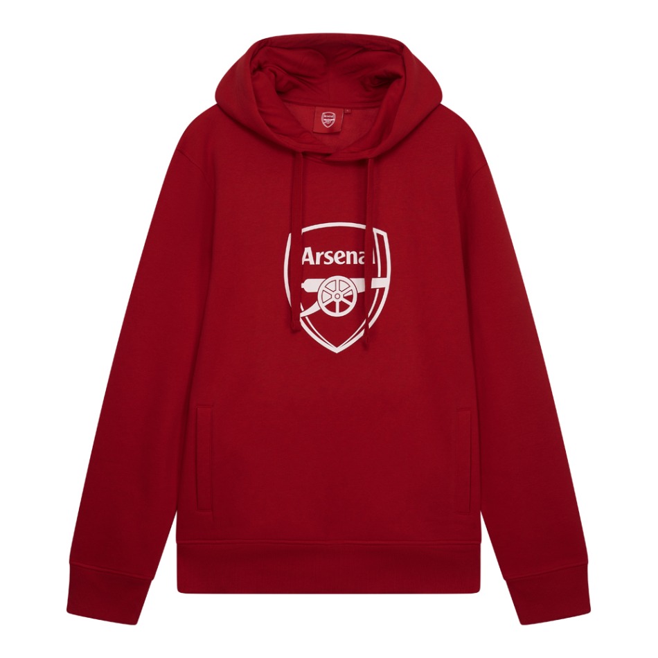 FC Arsenal pánská mikina s&nbsp;kapucí No1 red - FC Arsenal mikiny, Bundy
