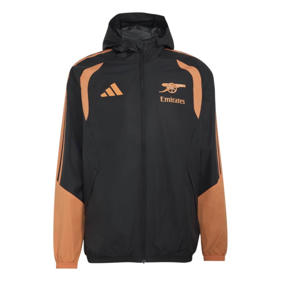 FC Arsenal pánská bunda Tiro Allweather black