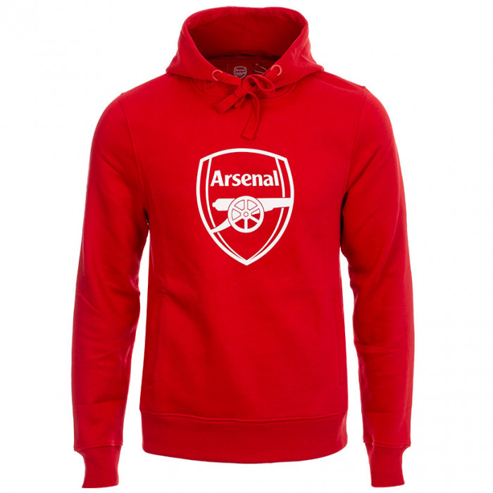 FC Arsenal pánská mikina s&nbsp;kapucí No1 red - FC Arsenal mikiny, Bundy