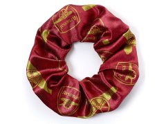 FC Arsenal gumička do vlasů colourful satin