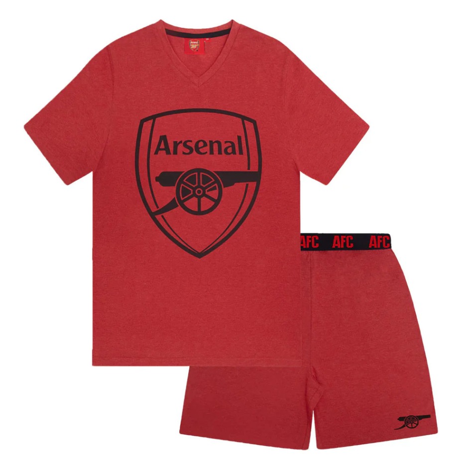 FC Arsenal pánské pyžamo Red Marl