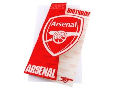FC Arsenal blahopřání Crest Birthday Card