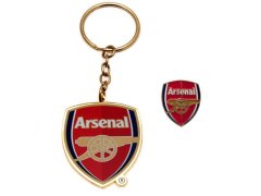 FC Arsenal klíčenka a odznáček design set