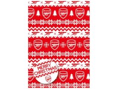 FC Arsenal balící papír Christmas 2 pcs