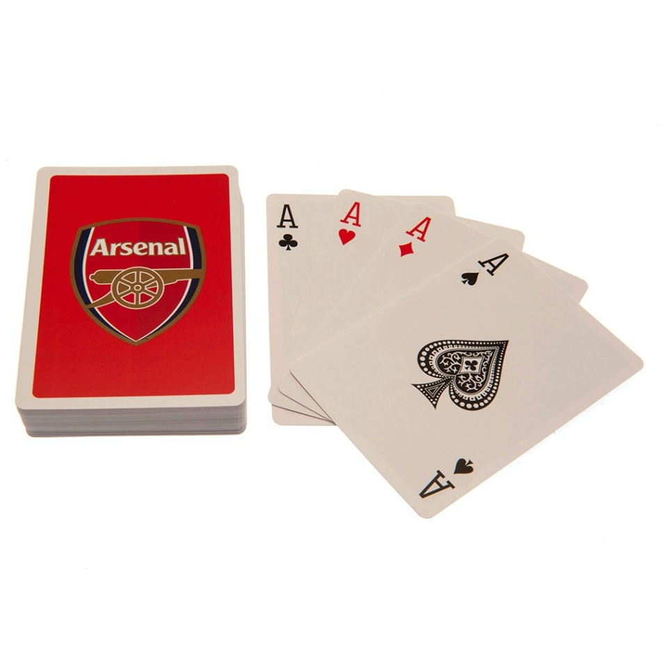 FC Arsenal hrací karty red - FC Arsenal ostatní suvenýry