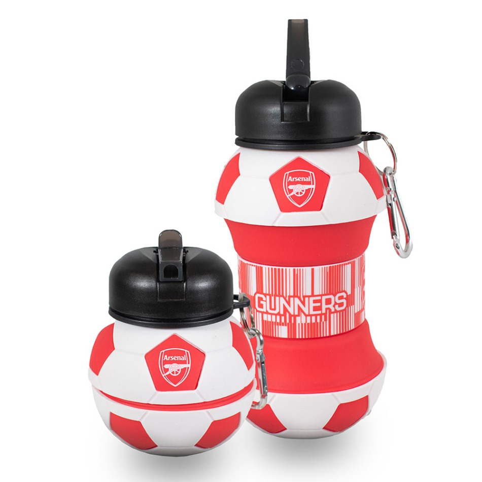 FC Arsenal láhev na pití Collapsible Football Drinks Bottle - FC Arsenal ostatní suvenýry