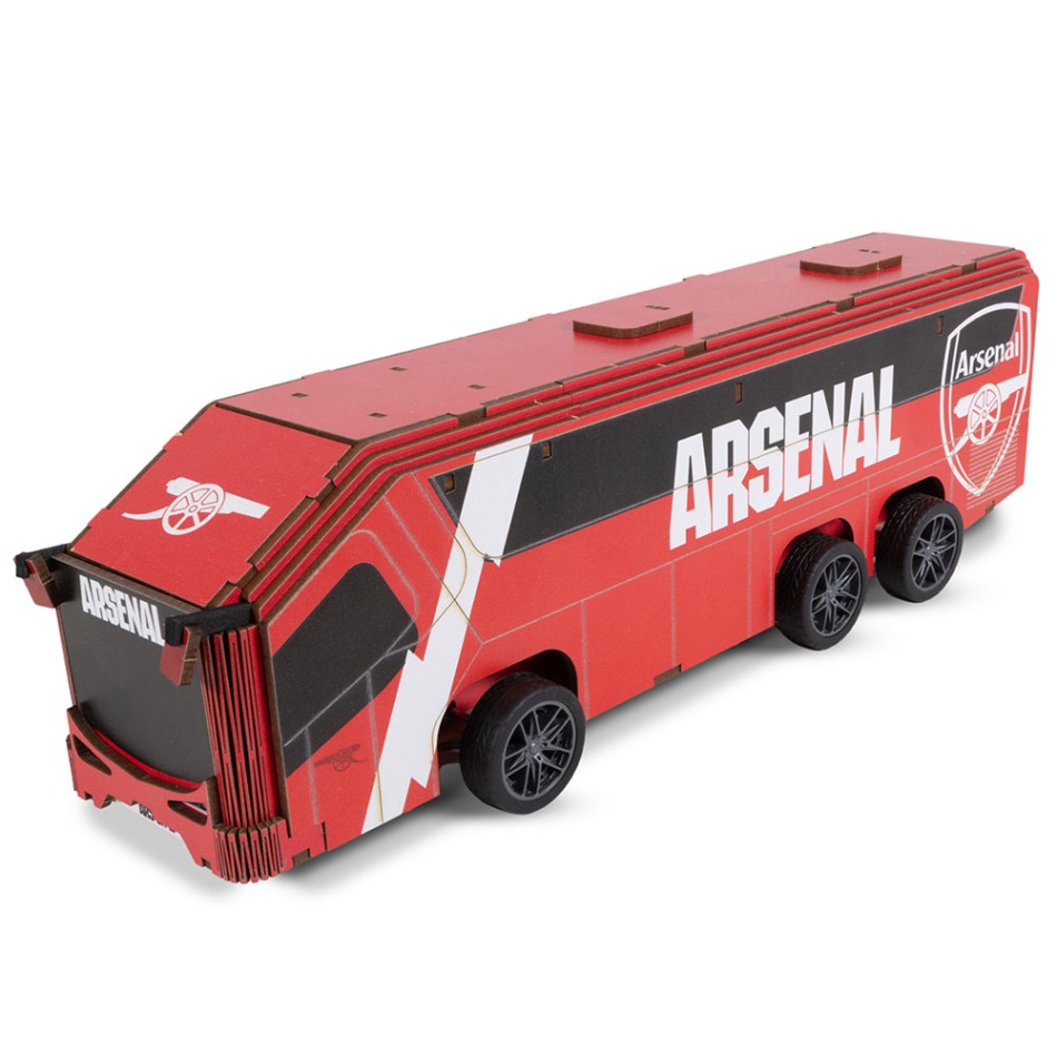 FC Arsenal stavebnice 3D Wooden Team Bus Puzzle - FC Arsenal ostatní suvenýry