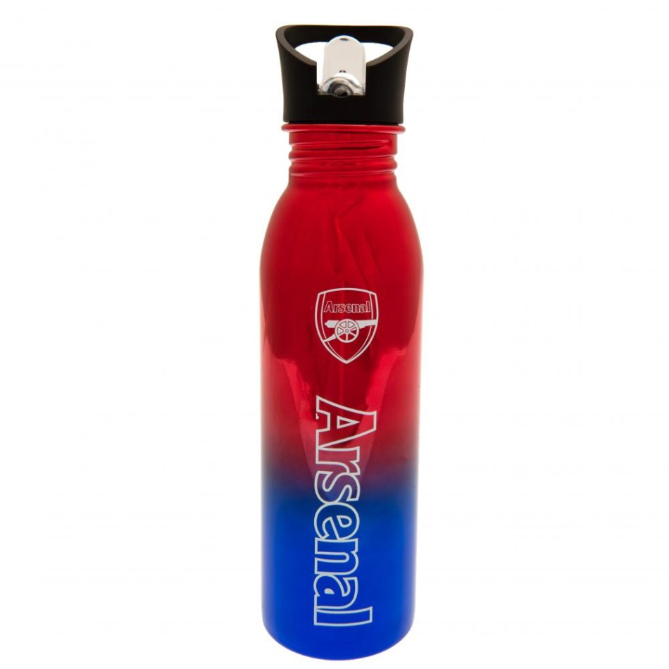 FC Arsenal láhev na pití UV Metallic Drinks Bottle